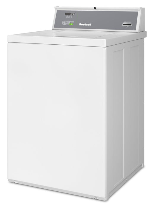 Laveuse commerciale Huebsch de 3,19 pi3 à chargement par le haut avec compatibilité avec les cartes - blanche - HWNKY2SP116CW01