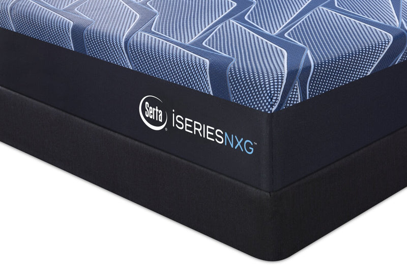 Ensemble matelas luxueux ferme à plateau régulier NXG1200 iSeries de Serta pour très grand lit