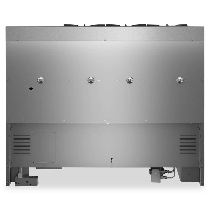 Cuisinière à gaz KitchenAid de 6,3 pi³ de style commercial à 6 brûleurs - genièvre - KFGD948SJP