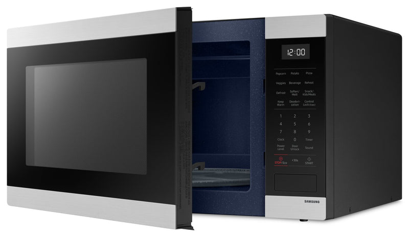 Four à micro-ondes de comptoir Samsung de 1,9 pi3 avec cuisson par capteur - MS19DG8500SRAC