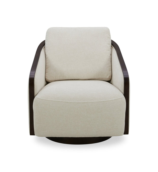 Fauteuil d’appoint pivotant Dolce - taupe