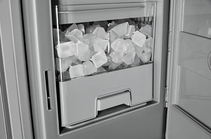 Réfrigérateur KitchenAid de 30 pi³ à portes françaises - acier inoxydable avec fini PrintShieldMC - KRFF436SPS