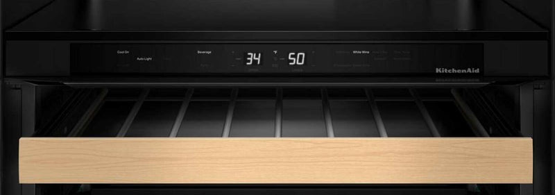 Cellier KitchenAid de 24 po sous le comptoir - minerai noir - KUWL524SBE
