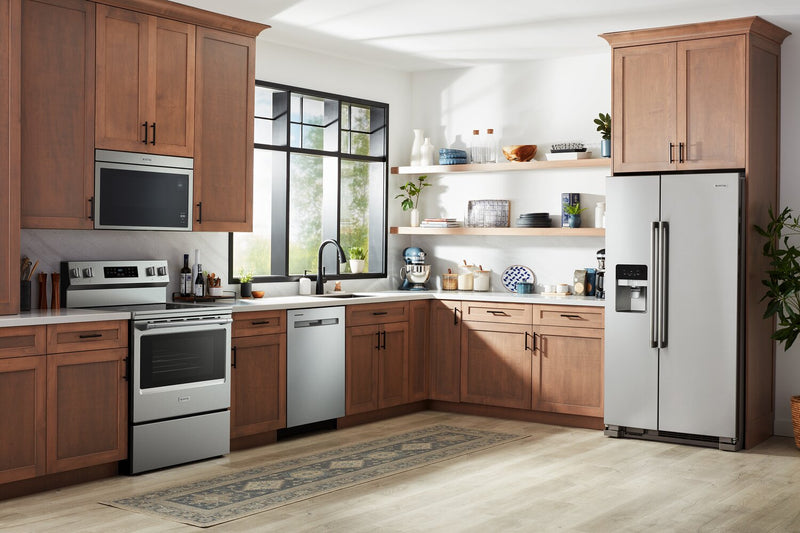 Cuisinière électrique Maytag de 5,3 pi3 et de 30 po avec friture à air sans préchauffage - acier inoxydable - YMFES6030RZ