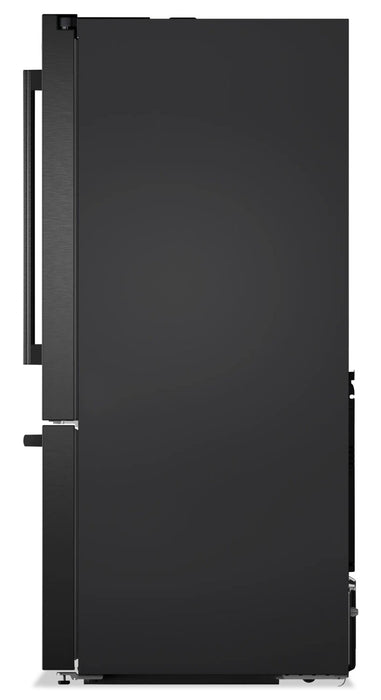 Réfrigérateur Bosch de 21,6 pi³ à portes françaises à congélateur inférieur - Acier inoxydable noir - B36CD52SNB