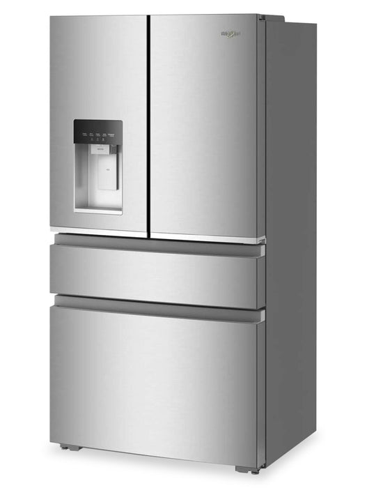 Réfrigérateur Whirlpool de 22 pi3 et de 36 po de profondeur comptoir véritable à portes françaises - acier inoxydable  - WRMC7036RZ