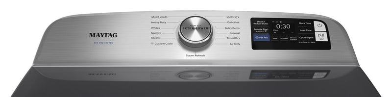 Sécheuse électrique Animal Pet Pro de Maytag de 7,4 pi³ - acier minuit - YMED7205RF