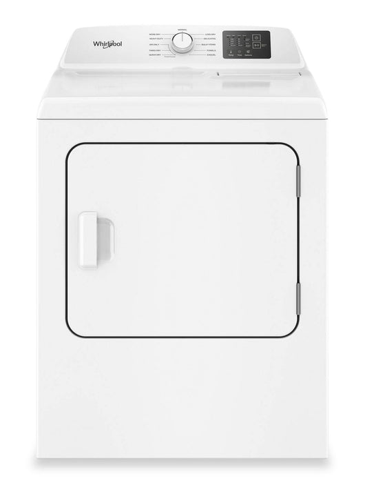 Sécheuse à gaz Whirlpool de 7,0 pi3 avec séchage par détection automatique - blanche - WGD4105SW\t