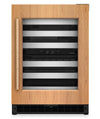 Refroidisseur à vin sous le comptoir KitchenAid de 24 po avec extension complète – panneau personnalisable - KUWR324SPA