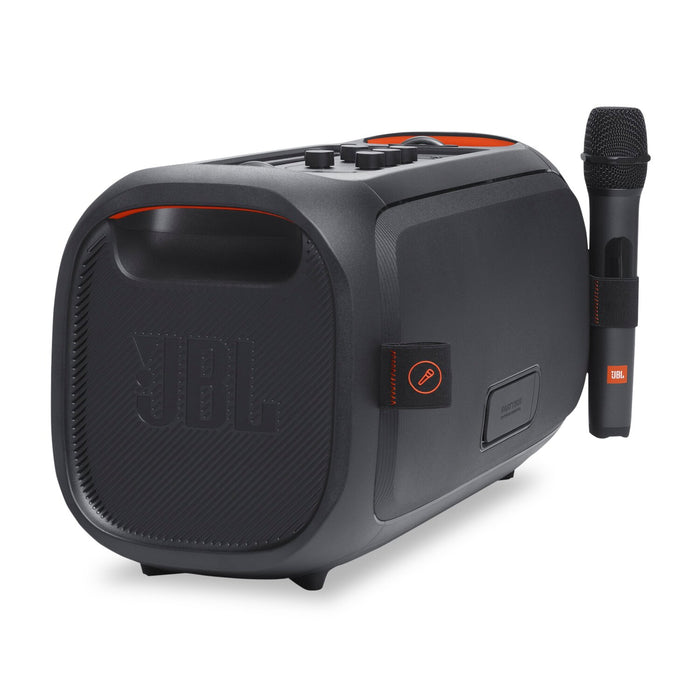 Haut-parleur de fête sans fil PartyBox On-The-Go Essential de JBL de 100 W avec son JBL Pro (JBLPBOTGESAM)