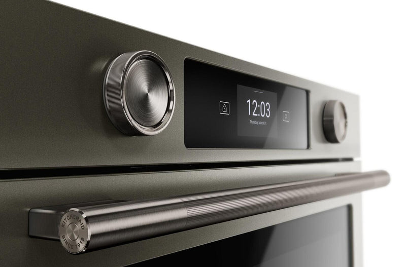 Four mural simple électrique intelligent KitchenAid de 30 po - minerai noir - KOES730SBE
