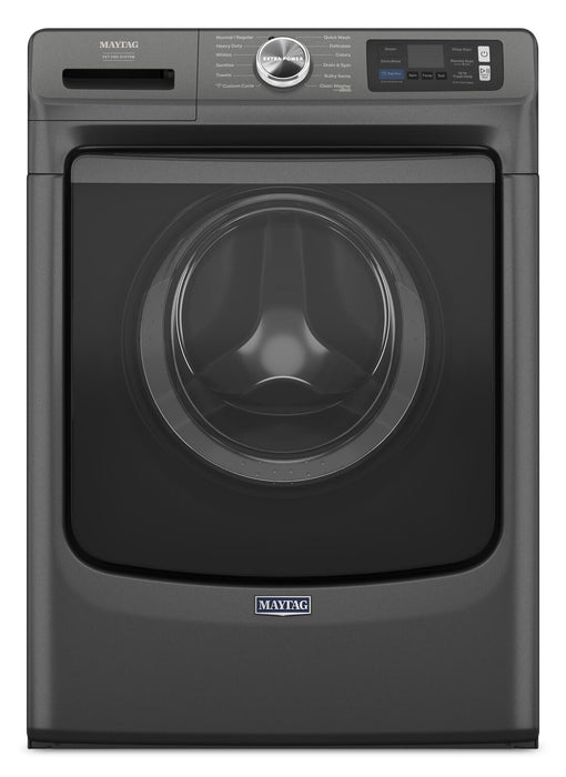Laveuse intelligente à chargement frontal Pet Pro de 5,8 pi3 de Maytag - noir volcan - MFW7020RU