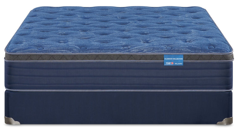 Ensemble matelas moyen à Euro-plateau Milano de Springwall pour lit double