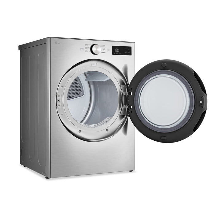 Sécheuse électrique intelligente LG à chargement frontal de 7,4 pi3 avec AI Sensor DryMC - acier graphite -  DLEX5800V