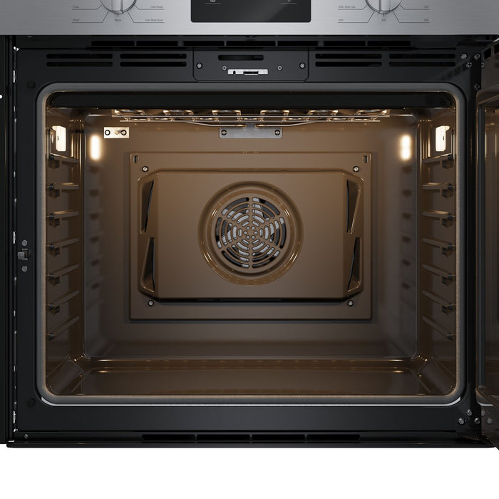 Four mural simple électrique Bosch de série 500 de 4,6 pi³ et de 30 po - acier inoxydable - HBL5455RUC