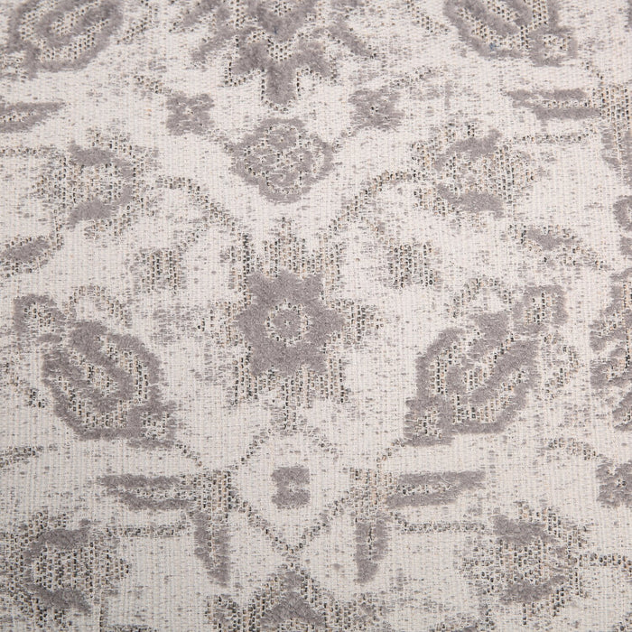 Fauteuil à inclinaison par poussée Mallie de 32 po en tissu de chenille - ardoise multicolore Limbu