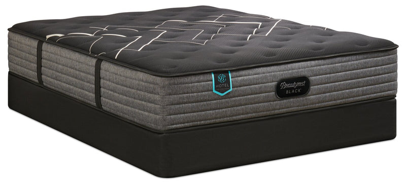 Ensemble matelas ferme à plateau régulier Cornerstone Suite de série Hotel de Beautyrest BlackMD pour lit double