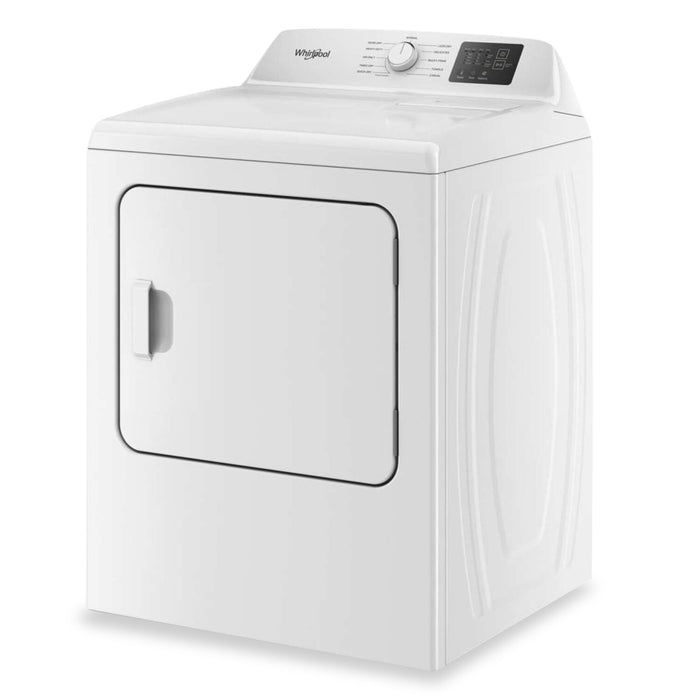 Sécheuse à gaz Whirlpool de 7,0 pi3 avec séchage par détection automatique - blanche - WGD4105SW\t