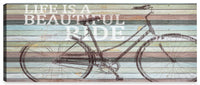  Œuvre d’art « Beautiful Life » sur toile - 20 po x 48 po