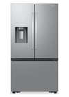 Réfrigérateur à 3 portes Samsung Bespoke de 26 pi3 et de 35,75 po à portes françaises avec IA - argenté - RF27CG5B30SRAA