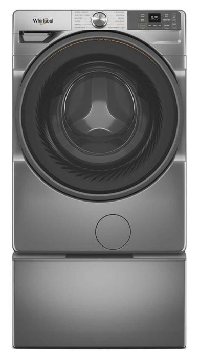 Piédestal avec rangement Whirlpool de 15,5 po pour laveuse et sécheuse à chargement frontal - WFP2715RR