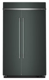 Réfrigérateur encastré KitchenAid de 29,4 pi3 et de 48 po à compartiments juxtaposés - genièvre - KBSN748SJP