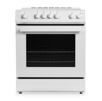  Cuisinière électrique Danby de 5,0 pi³ à surface lisse - blanche - DRRM300WC