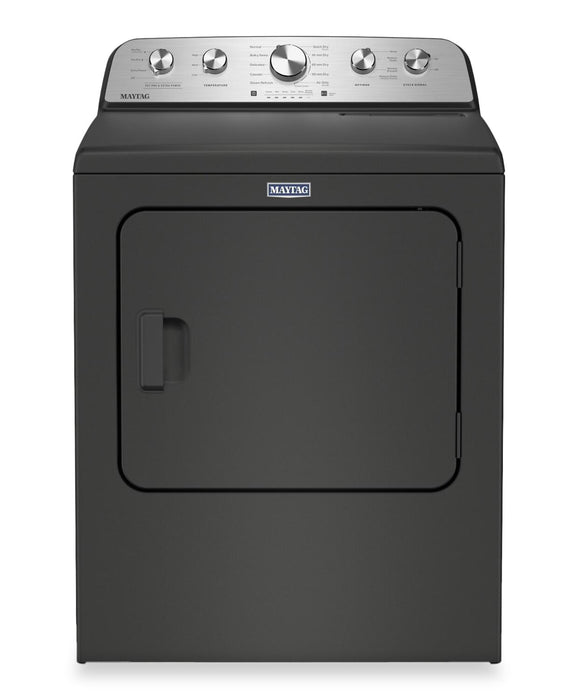 Laveuse à chargement par le haut 5,5 pi³ avec Animal Pet Pro et sécheuse électrique Animal Pet Pro 7,0 pi³ de Maytag - noir volcan