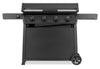 Plancha Napoleon de 33 600 BTU et de 36 po à 4 brûleurs avec surface de cuisson en acier inoxydable résistant à la rouille - F36FTPMK