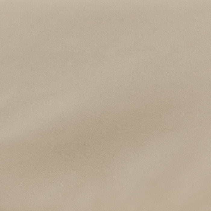 Fauteuil de massage inclinable LG de 29,6 po en tissu d’apparence cuir avec pouf assorti - brun