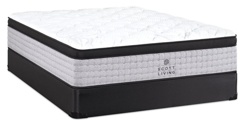 Ensemble matelas à Euro-plateau Moyen Berwick de Scott Living pour lit double     