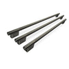 Trousse de poignées KitchenAid 3 pièces pour réfrigérateur encastré de 42 po à portes françaises - minerai noir - W11777172