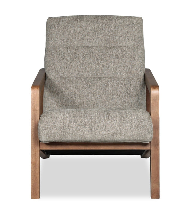 Fauteuil d’appoint Cove de 28 po en tissu de chenille - vert 