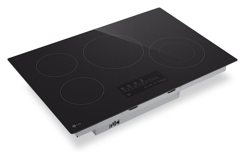 Surface de cuisson électrique LG de 30 po à 4 éléments avec élément UltraHeatMC de 2 500 W - noire - CBEW3013BE