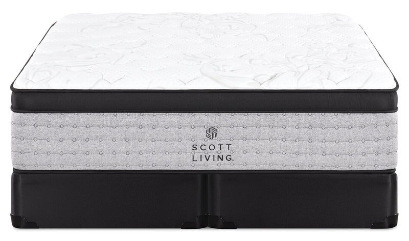 Ensemble matelas à Euro-plateau Moyen Berwick de Scott Living pour très grand lit