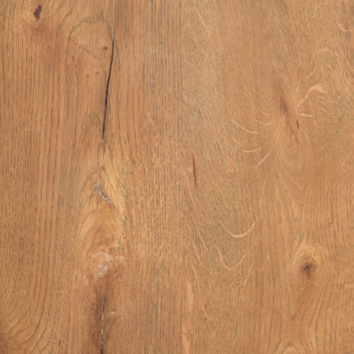 Table de nuit Henri de Scott Living de 26 po (L) x 26 po (H) en bois à 2 tiroirs avec ports USB - brune