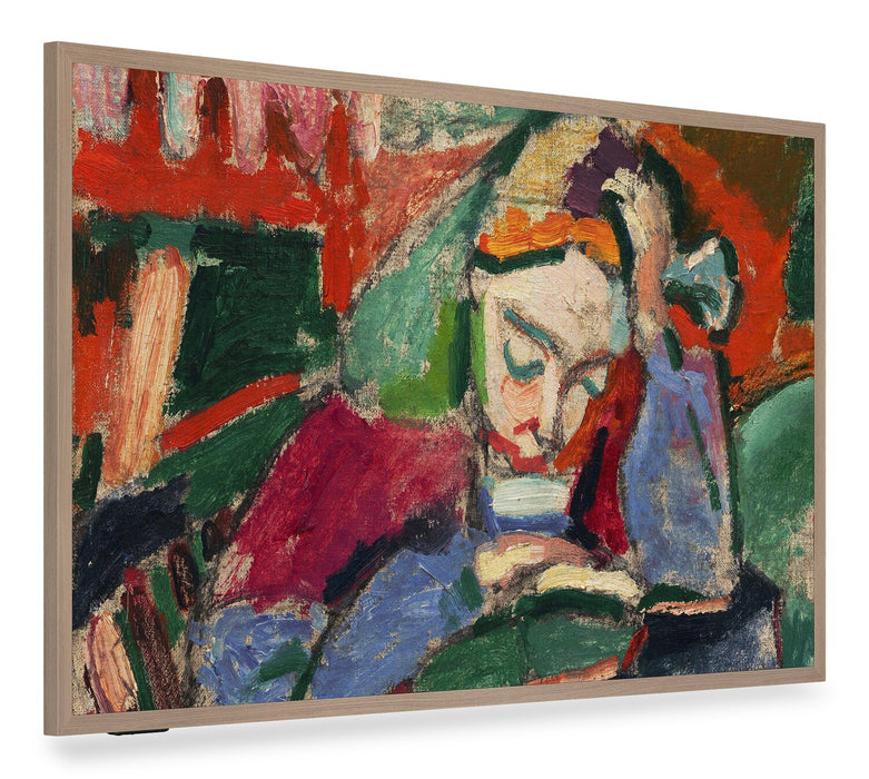 Téléviseur intelligent QLED HISENSE QD6QF CanvasTVMC UHD 4K de 85 po avec Google TVMC (85S7N) - modèle 2024