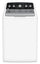 ["Laveuse GE à chargement par le haut de 4,9 pi³ avec agitateur - blanche - GTW491BMRWS"]