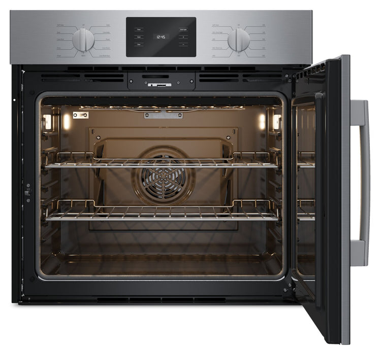 Four mural simple électrique Bosch de série 500 de 4,6 pi³ et de 30 po - acier inoxydable - HBL5455RUC