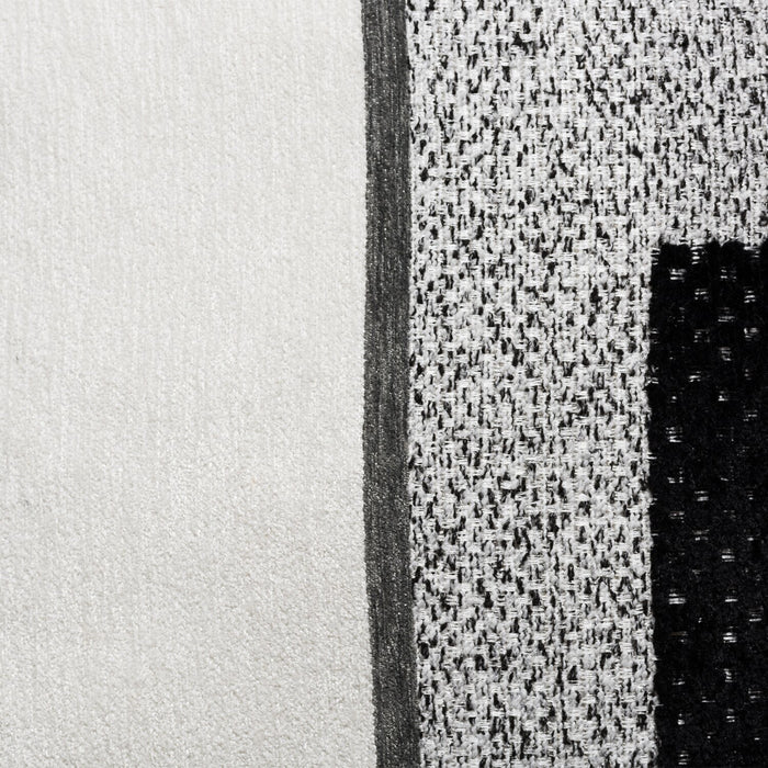 Sofa à inclinaison électrique Dawson de 87 po fabriqué au Canada en cuir véritable avec port USB et oussins décoratifs - noir