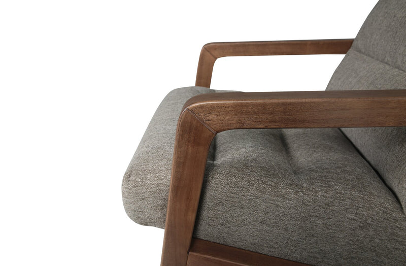 Fauteuil d’appoint Cove de 28 po en tissu de chenille - vert 