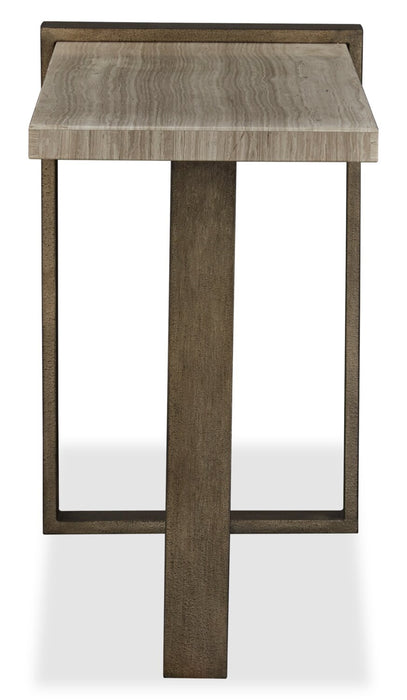 Table de salon Cyprus - beige et bronze