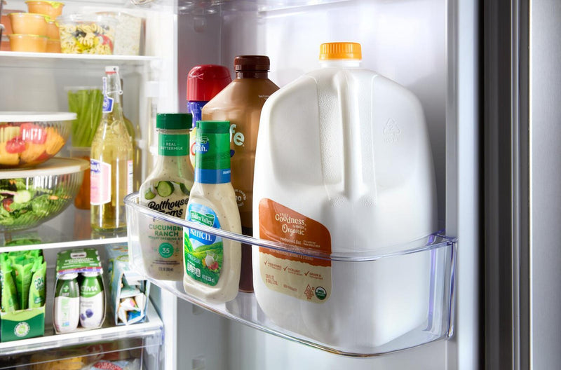 Réfrigérateur Whirlpool de 21 pi³ et de 36 po à compartiments juxtaposés - acier inoxydable noir - WRSC5536RV