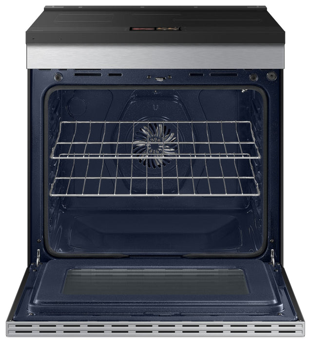 Cuisinière intelligente à induction encastrée Samsung de 6,3 pi³ avec caméra de four - acier inoxydable - NSI6DG9900SRAC