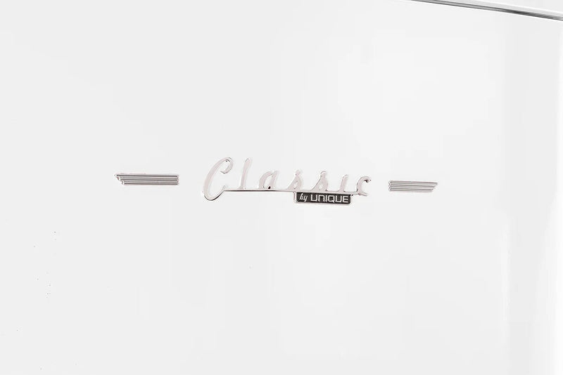 Réfrigérateur Classic Rétro d’Unique de 28 po et de 17 pi3 à congélateur inférieur - blanc - UNQ-455L W AC