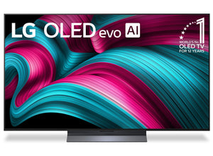 Téléviseur intelligent DELO evo LG C5 UHD 4K de 55 po avec IA et webOS (OLED55C5PUA.ACC) - modèle 2025