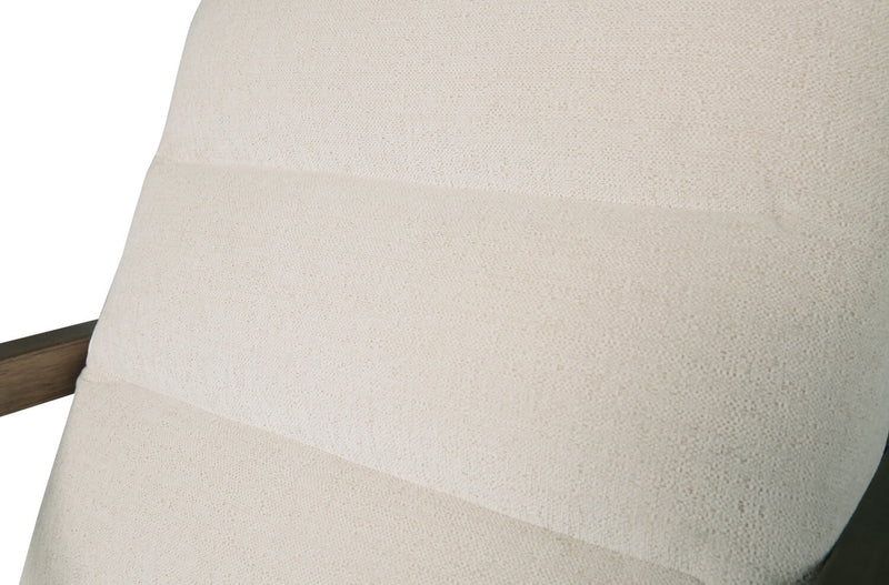 Fauteuil d’appoint Cove de 28 po en tissu de chenille - lin