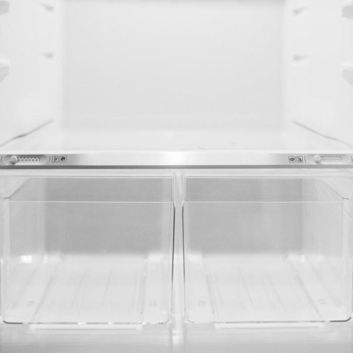Réfrigérateur Danby de 18 pi³ et de 27 po à congélateur supérieur - blanc - DFF176B1WDB