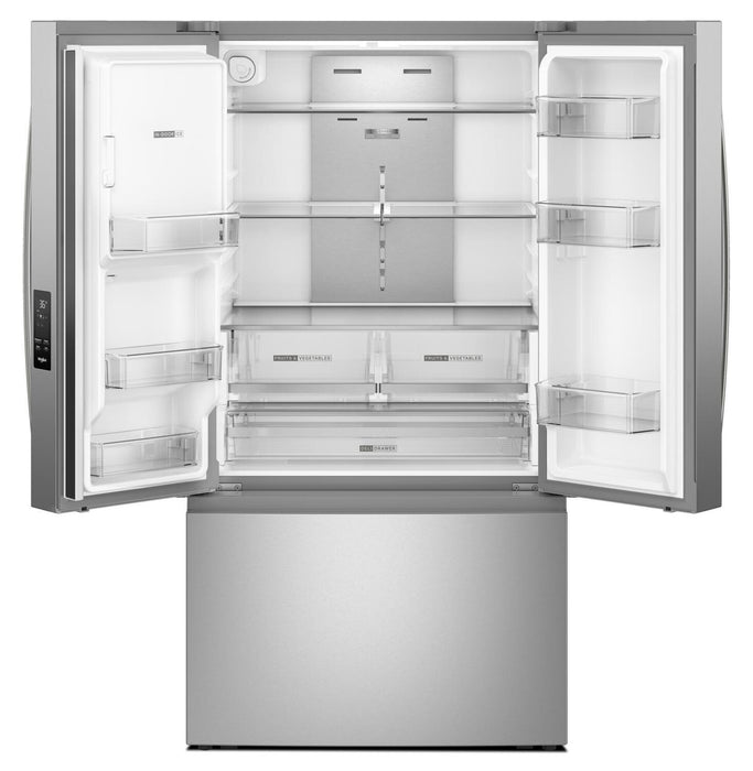 Ensemble de 3 électroménagers Whirlpool pour la cuisine - acier inoxydable résistant aux traces de doigts