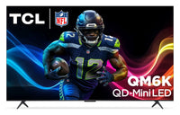  Téléviseur intelligent QLED TCL de série QM61K UHD 4K de 75 po avec Google TVMC et mini DEL QD (75QM61K)
